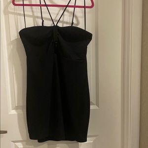 Express peek-a-boo cocktail dress